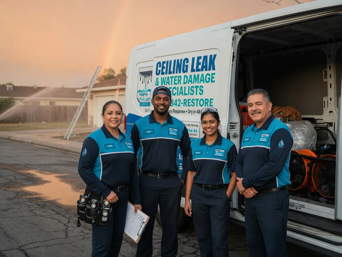 Ceiling Leak Cleanup company in Preston, IA